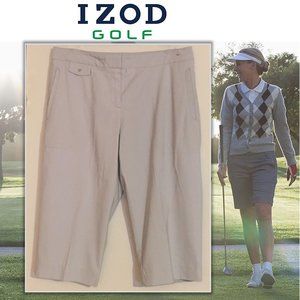 IZOD GOLF Women's Classic Stretch Bermuda Shorts - Style Z8855